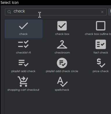 Adding check mark drawables